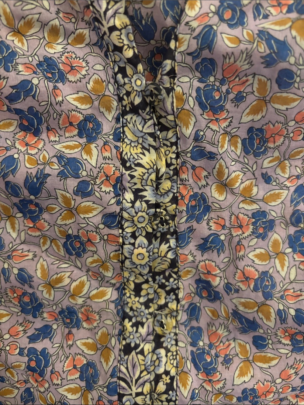 Maje Cisco Floral Print Cotton Top - Picture 7 of 9